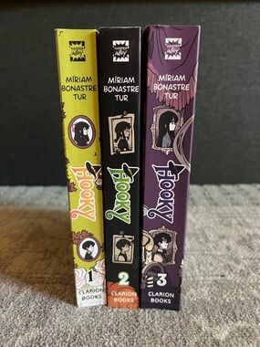 Spooky Vol. 1-3 Hardcover Set by Clarion Books - Yellow, Black, Purple